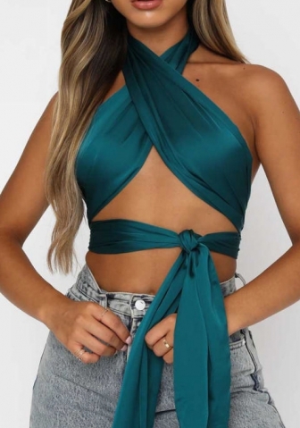 (Only Tops)(Real Image)2022 Styles Women Fashion Spring&Winter TikTok&Instagram Styles Bandage Tops