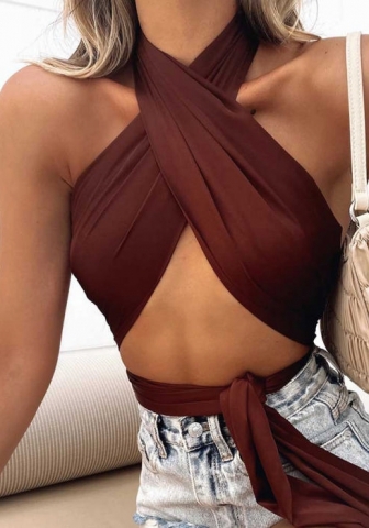 (Only Tops)(Real Image)2022 Styles Women Fashion Spring&Winter TikTok&Instagram Styles Bandage Tops
