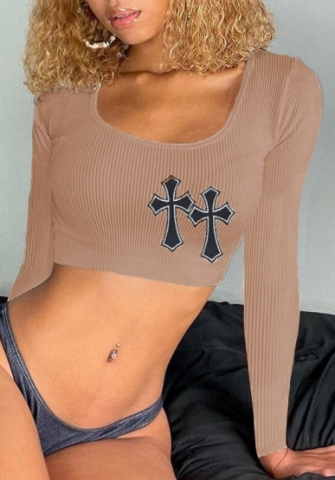 (Apricot)2022 Styles Women Fashion Spring&Winter TikTok&Instagram Styles Long Sleeve Tank Tops