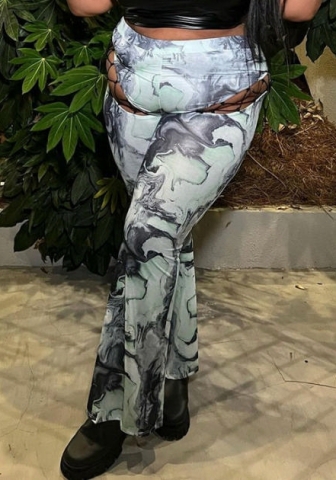 (Real Image)2022 Styles Women Fashion Spring&Winter TikTok&Instagram Styles Lace Up Long Pants