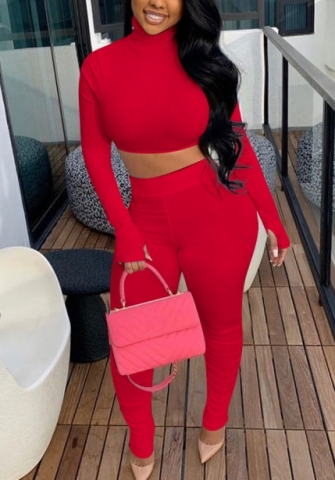 (Red)2022 Styles Women Sexy Spring&Winter TikTok&Instagram Styles Two Piece Suit