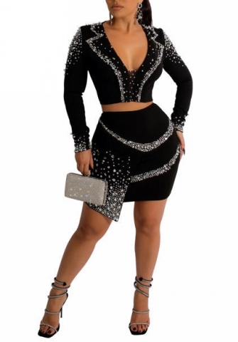 (Black)2022 Styles Women Sexy Spring&Winter TikTok&Instagram Styles Sequins Club Dress