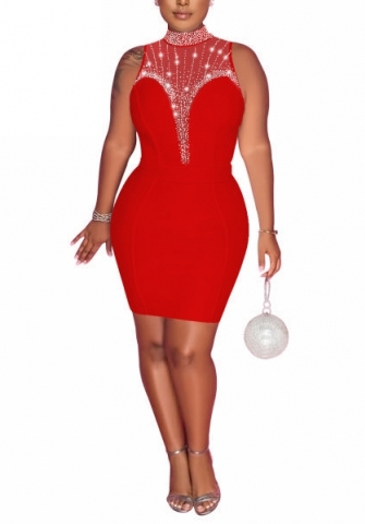 (Red)2022 Styles Women Sexy Spring&Winter TikTok&Instagram Styles Sequin Mini Dress
