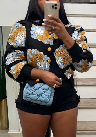 2022 Styles Women Sexy Spring&Winter TikTok&Instagram Styles Flower Coats