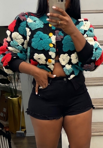 2022 Styles Women Sexy Spring&Winter TikTok&Instagram Styles Flower Coats