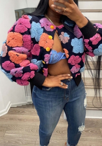 2022 Styles Women Sexy Spring&Winter TikTok&Instagram Styles Flower Coats