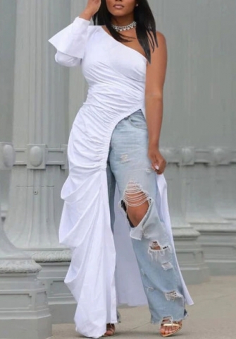 (Real Image)2022 Styles Women Sexy Spring&Winter TikTok&Instagram Styles Irregular Maxi Dress