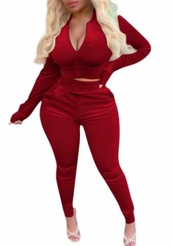 (Real Image)2022 Styles Women Sexy Spring&Winter TikTok&Instagram Styles Velvet Two Piece Suit