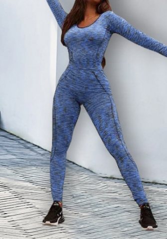 (Real Image)2022 Styles Women Sexy Spring&Winter TikTok&Instagram Styles Long Sleeve Print Jumpsuit