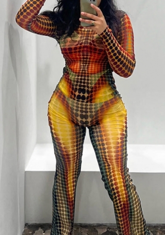 (Real Image)2022 Styles Women Sexy Spring&Winter TikTok&Instagram Styles Print Two Piece Suit