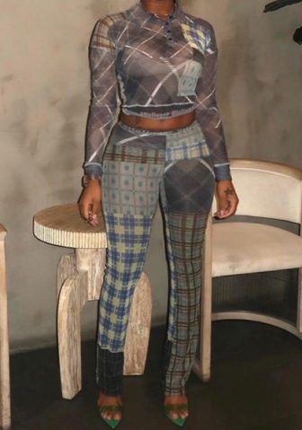 (Real Image)2022 Styles Women Sexy Spring&Winter TikTok&Instagram Styles Print Two Piece Suit