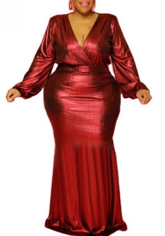 (Plus Size)(Real Image)2022 Styles Women Sexy Spring&Winter TikTok&Instagram Styles Long Sleeve Maxi Dress