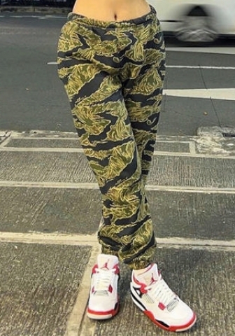 (Real Image)2022 Styles Women Sexy Spring&Winter TikTok&Instagram Styles Print Long Pants