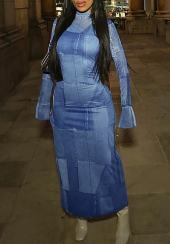 (Real Image)2023 Styles Women Sexy&Fashion Spring&Summer TikTok&Instagram Styles Long Sleeve Maxi Dress