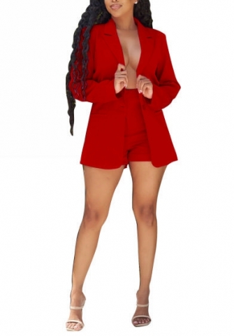 (Red)2023 Styles Women Sexy&Fashion Spring&Summer TikTok&Instagram Styles OL Two Piece Suit