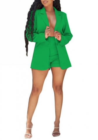 (Green)2023 Styles Women Sexy&Fashion Spring&Summer TikTok&Instagram Styles OL Two Piece Suit