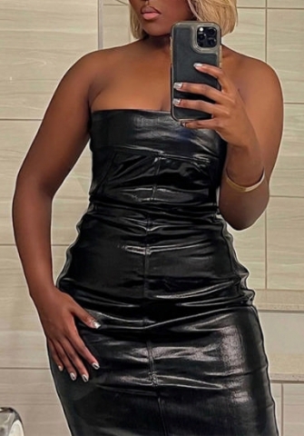 (Black)2023 Styles Women Sexy&Fashion Spring&Summer TikTok&Instagram Styles Tube Mini Dress