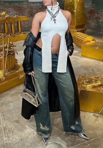 (White)2023 Styles Women Sexy&Fashion Spring&Summer TikTok&Instagram Styles CTassel Tops