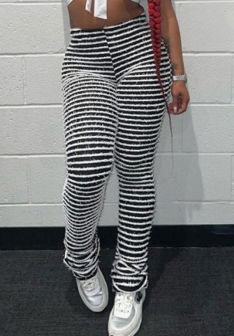 (Black)2023 Styles Women Sexy&Fashion Spring&Summer TikTok&Instagram Styles Striped Long Pants