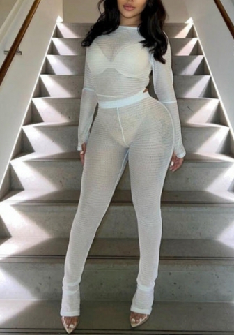 (White)2023 Styles Women Sexy&Fashion Spring&Summer TikTok&Instagram Styles Long Sleeve Two Piece Suit