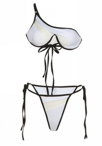 (Real Image)2022 Styles Women Fashion Summer INS Styles Mesh Bikini Set