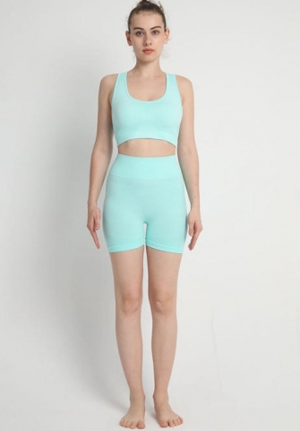 (High Quality)2023 Styles Women Sexy&Fashion Spring&Summer TikTok&Instagram Styles Yoga Short Tracksuit Suit