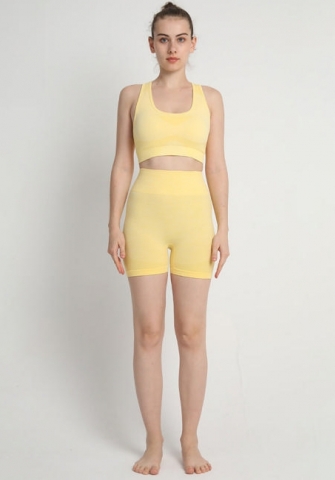 (High Quality)2023 Styles Women Sexy&Fashion Spring&Summer TikTok&Instagram Styles Yoga Short Tracksuit Suit