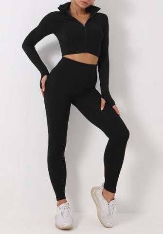 (High Quality)2023 Styles Women Sexy&Fashion Spring&Summer TikTok&Instagram Styles Yoga Tracksuit Suit 3 Piece Suit