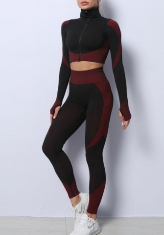 (High Quality)2023 Styles Women Sexy&Fashion Spring&Summer TikTok&Instagram Styles Yoga Tracksuit Suit 3 Piece Suit