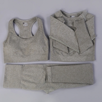 (High Quality)2023 Styles Women Sexy&Fashion Spring&Summer TikTok&Instagram Styles Yoga Tracksuit Suit 3 Piece Suit