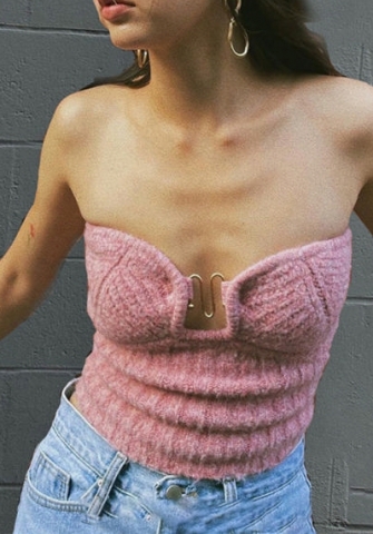 (Pink)2023 Styles Women Sexy&Fashion Spring&Summer TikTok&Instagram Styles Sweater Tops