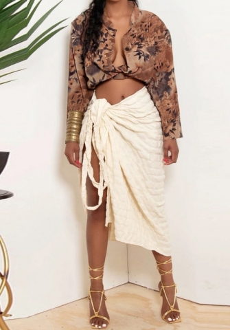 (Only Tops)(Real Image)2023 Styles Women Sexy&Fashion Spring&Summer TikTok&Instagram Styles Open Shirts