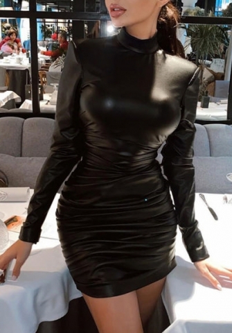 (Real Image)2023 Styles Women Sexy&Fashion Spring&Summer TikTok&Instagram Styles Ruffle Long Sleeve Mini Dress