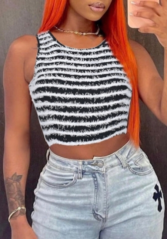 (Real Image)2023 Styles Women Sexy&Fashion Spring&Summer TikTok&Instagram Styles Black&White Tank Tops