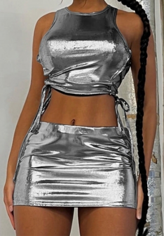 (Gray)2023 Styles Women Sexy&Fashion Spring&Summer TikTok&Instagram Styles Two Piece Dress