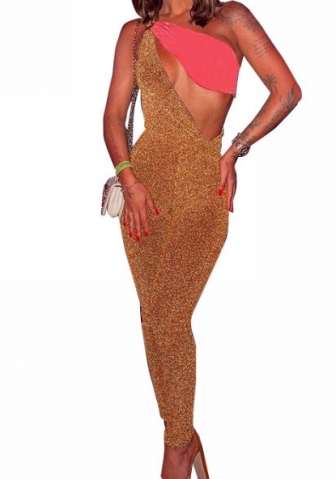 (Real Image)2023 Styles Women Sexy&Fashion Spring&Summer TikTok&Instagram Styles Cut Out Jumpsuit