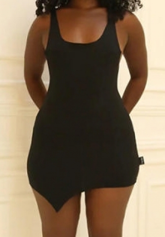 (Black)2023 Styles Women Sexy&Fashion Spring&Summer TikTok&Instagram Styles Strap Irregular Mini Dress