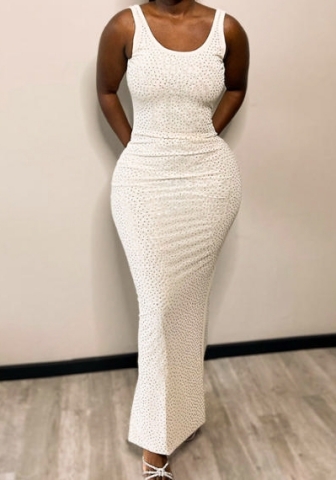 (Real Image)2023 Styles Women Sexy&Fashion Spring&Summer TikTok&Instagram Styles Sequins Maxi Dress