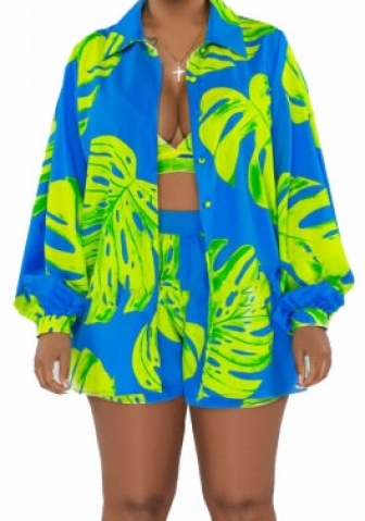 (Real Image)(Plus Size)2023 Styles Women Sexy&Fashion Spring&Summer TikTok&Instagram Styles Three Piece Suit