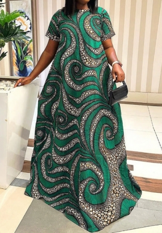 (Real Image)(Plus Size)2023 Styles Women Sexy&Fashion Spring&Summer TikTok&Instagram Styles Maxi Dress