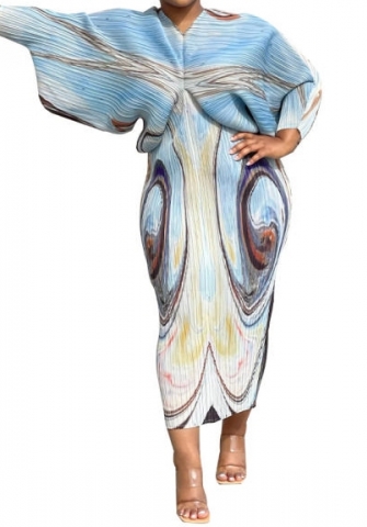 (Plus Size)2023 Styles Women Sexy&Fashion Spring&Summer TikTok&Instagram Styles Loose Floral Maxi Dress