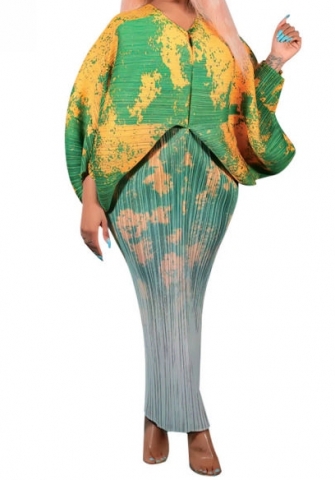 (Plus Size)2023 Styles Women Sexy&Fashion Spring&Summer TikTok&Instagram Styles Loose Floral Maxi Dress