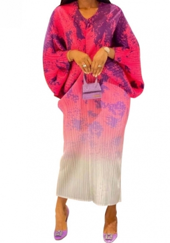 (Plus Size)2023 Styles Women Sexy&Fashion Spring&Summer TikTok&Instagram Styles Loose Floral Maxi Dress