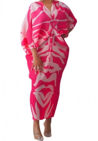 (Plus Size)2023 Styles Women Sexy&Fashion Spring&Summer TikTok&Instagram Styles Loose Floral Maxi Dress