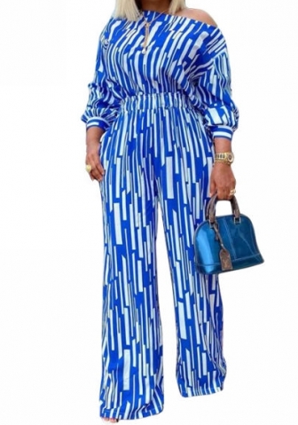 (Real Image)(Plus Size)2023 Styles Women Sexy&Fashion Spring&Summer TikTok&Instagram Styles Striped Two Piece Suit