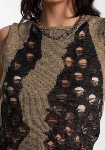 (Real Image)2023 Styles Women Sexy&Fashion Spring&Summer TikTok&Instagram Styles Sweater Ripped Tops