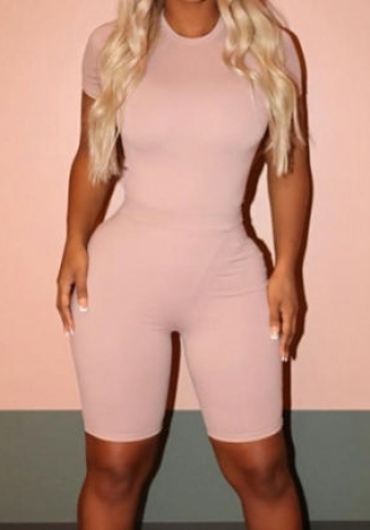 (Real Image)2023 Styles Women Sexy&Fashion Spring&Summer TikTok&Instagram Styles Solid Color Bodysuit+Short Pants Short Two Piece Suit