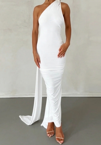 (White)2023 Styles Women Sexy&Fashion Spring&Summer TikTok&Instagram Styles Irregular Maxi Dress