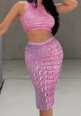 (Real Image)2023 Styles Women Sexy&Fashion Spring&Summer TikTok&Instagram Styles Print Two Piece Dress