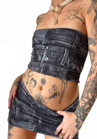 (Real Image)2023 Styles Women Sexy&Fashion Spring&Summer TikTok&Instagram Styles Two Piece Dress